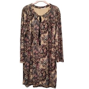 DoDo Flowered Bohemian Dress sz XXL